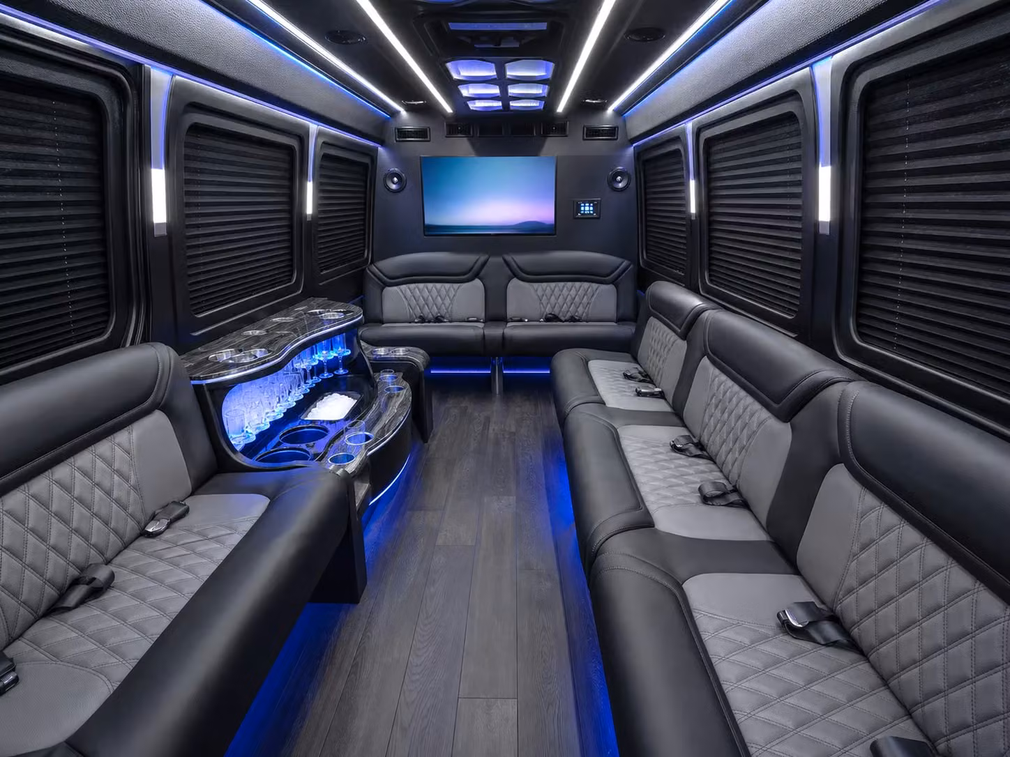 sprinter limousine inside