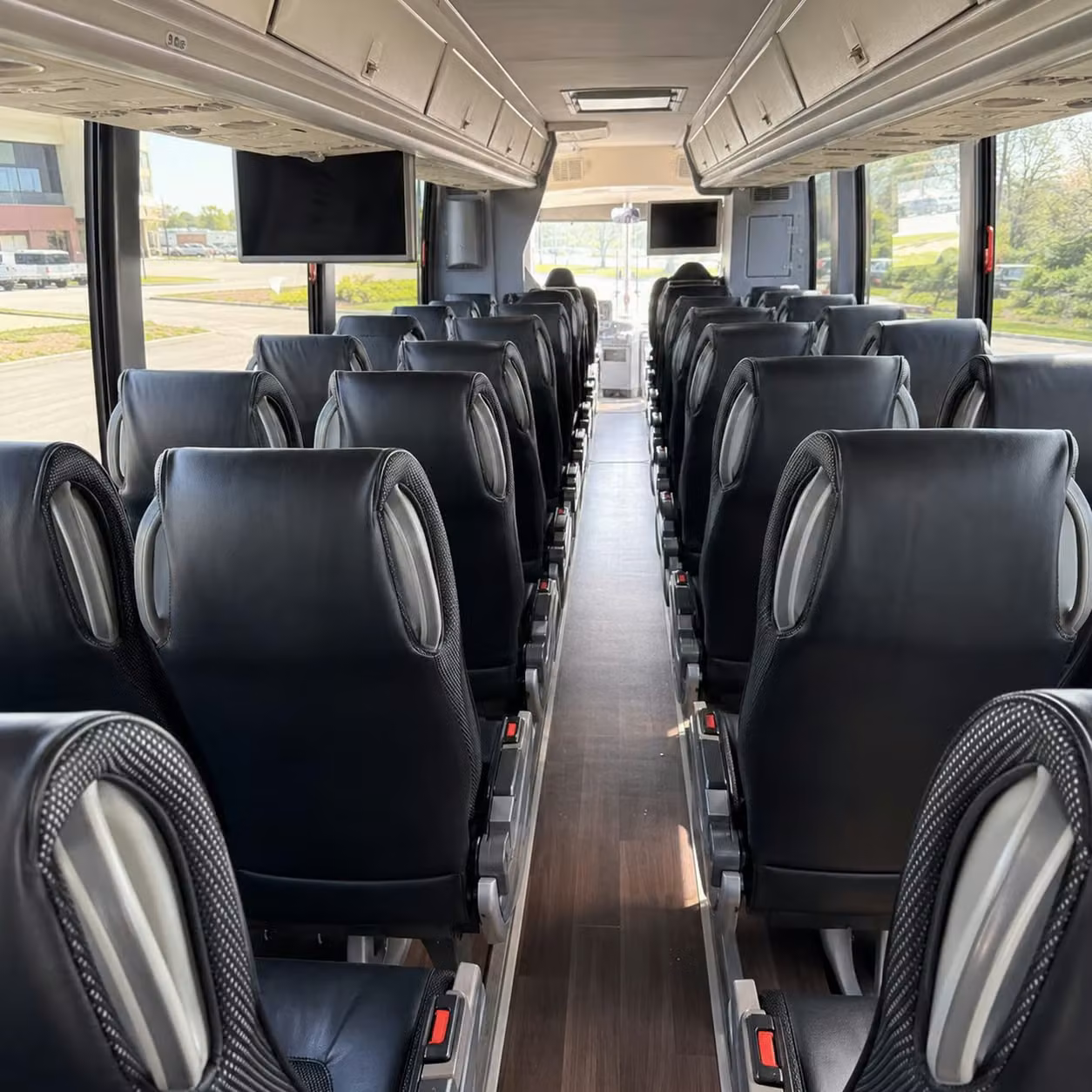 sterling heights charter bus interior
